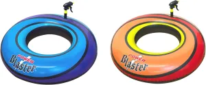 Swimline Powerblaster Dual Squirter Innertube Set, red/Blue, 8"