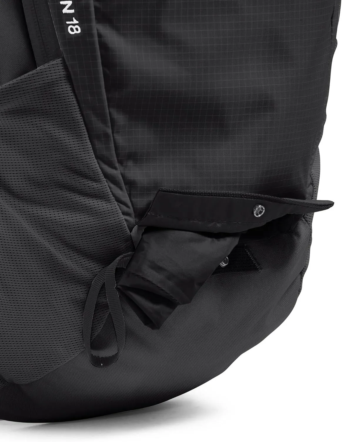 THE NORTH FACE Basin 18 Liter Technical Daypack with Rain Cover - PFAS Free, TNF Black/TNF Black-NPF, One Size