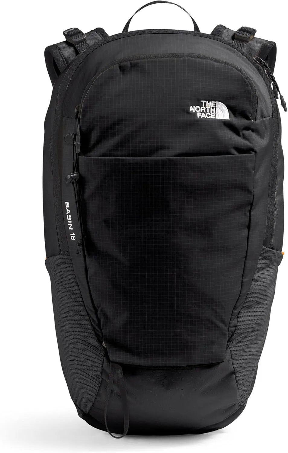 THE NORTH FACE Basin 18 Liter Technical Daypack with Rain Cover - PFAS Free, TNF Black/TNF Black-NPF, One Size