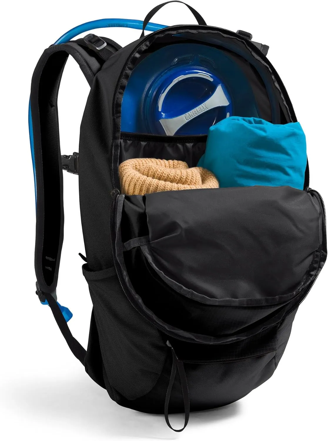 THE NORTH FACE Basin 18 Liter Technical Daypack with Rain Cover - PFAS Free, TNF Black/TNF Black-NPF, One Size