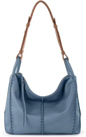 The Sak Los Feliz Hobo Purse - Premium Large Leather Women's Handbag for Everyday & Travel - Durable Purse With Zipper Pocket