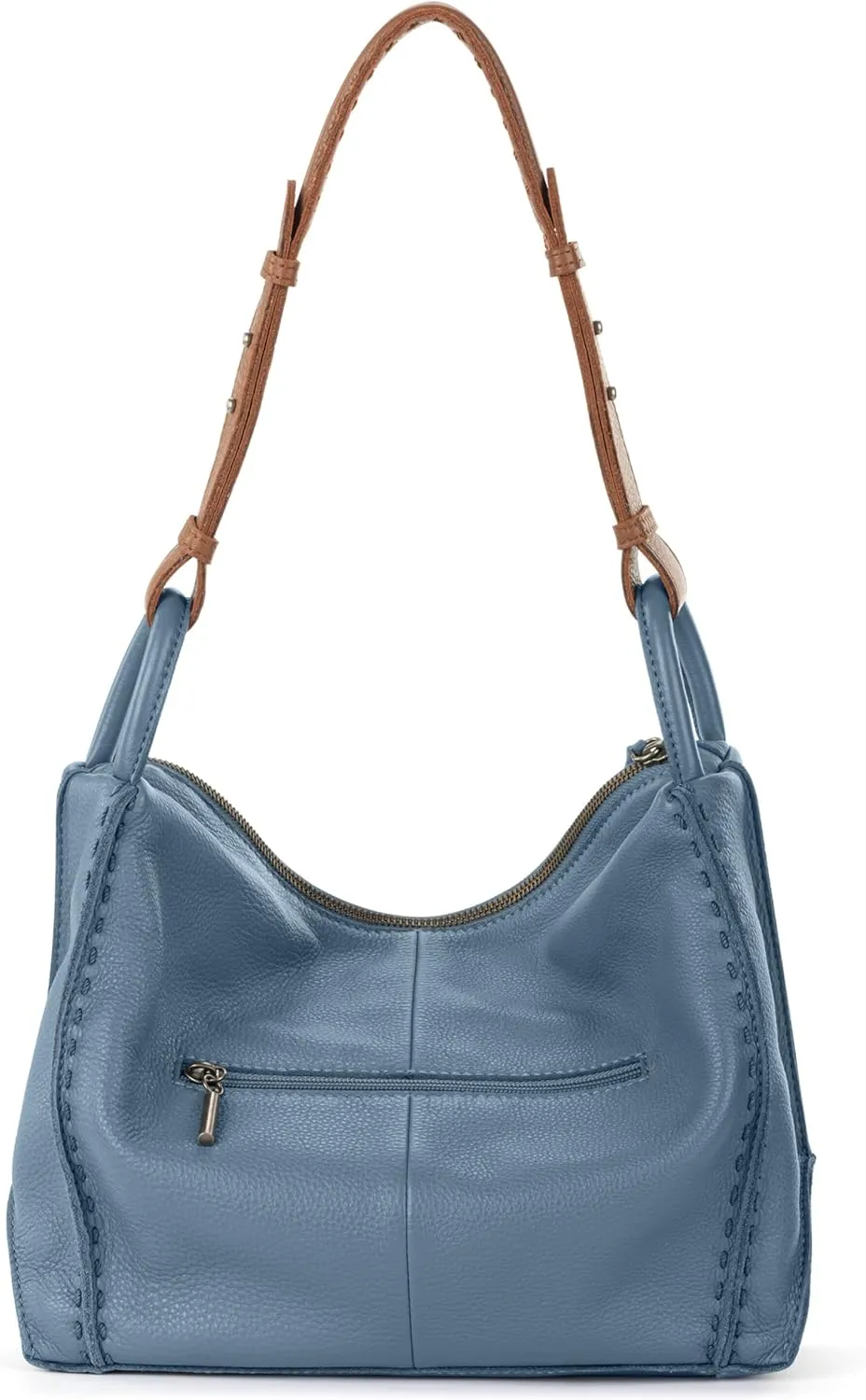 The Sak Los Feliz Hobo Purse - Premium Large Leather Women's Handbag for Everyday & Travel - Durable Purse With Zipper Pocket