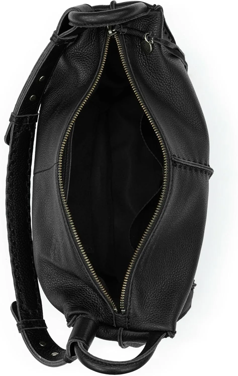 The Sak Los Feliz Hobo Purse - Premium Large Leather Women's Handbag for Everyday & Travel - Durable Purse With Zipper Pocket