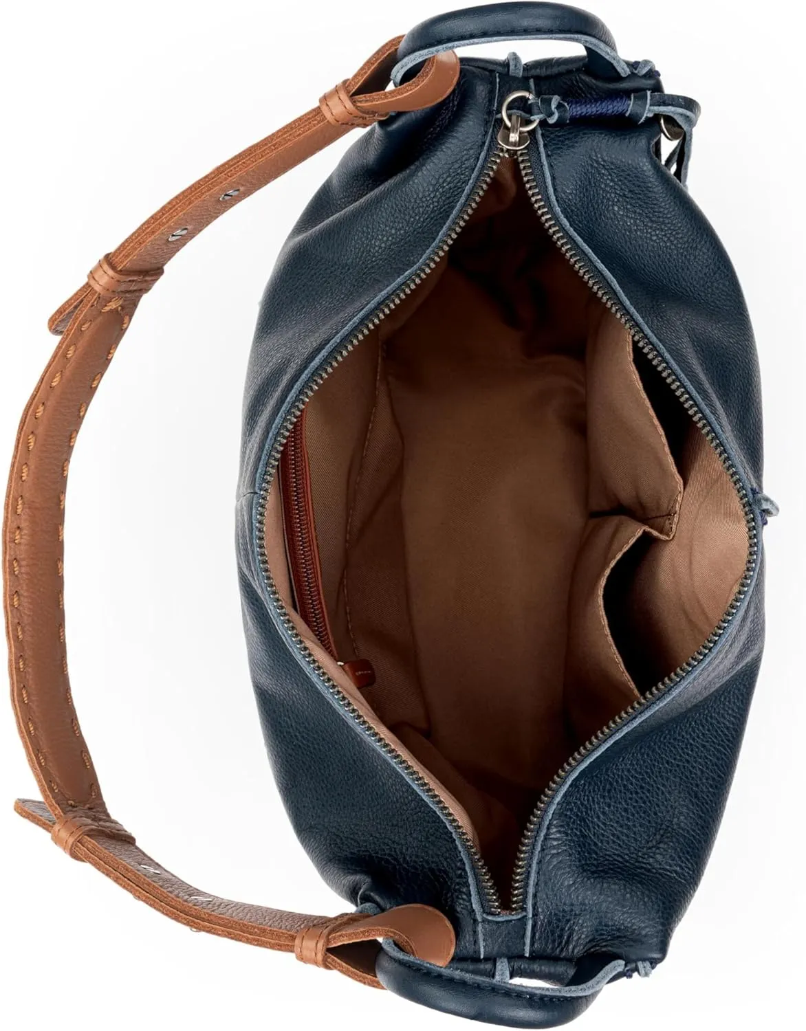 The Sak Los Feliz Hobo Purse - Premium Large Leather Women's Handbag for Everyday & Travel - Durable Purse With Zipper Pocket