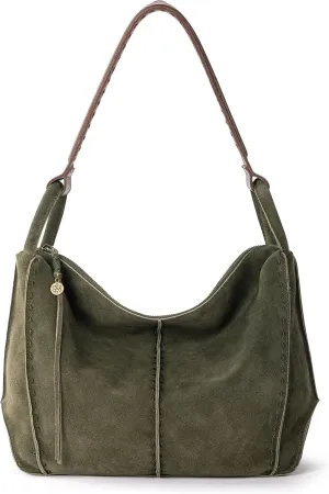 The Sak Los Feliz Hobo Purse - Premium Large Leather Women's Handbag for Everyday & Travel - Durable Purse With Zipper Pocket