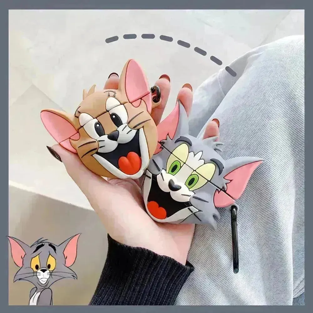Tom & Jerry Protective Case (For Airpods)