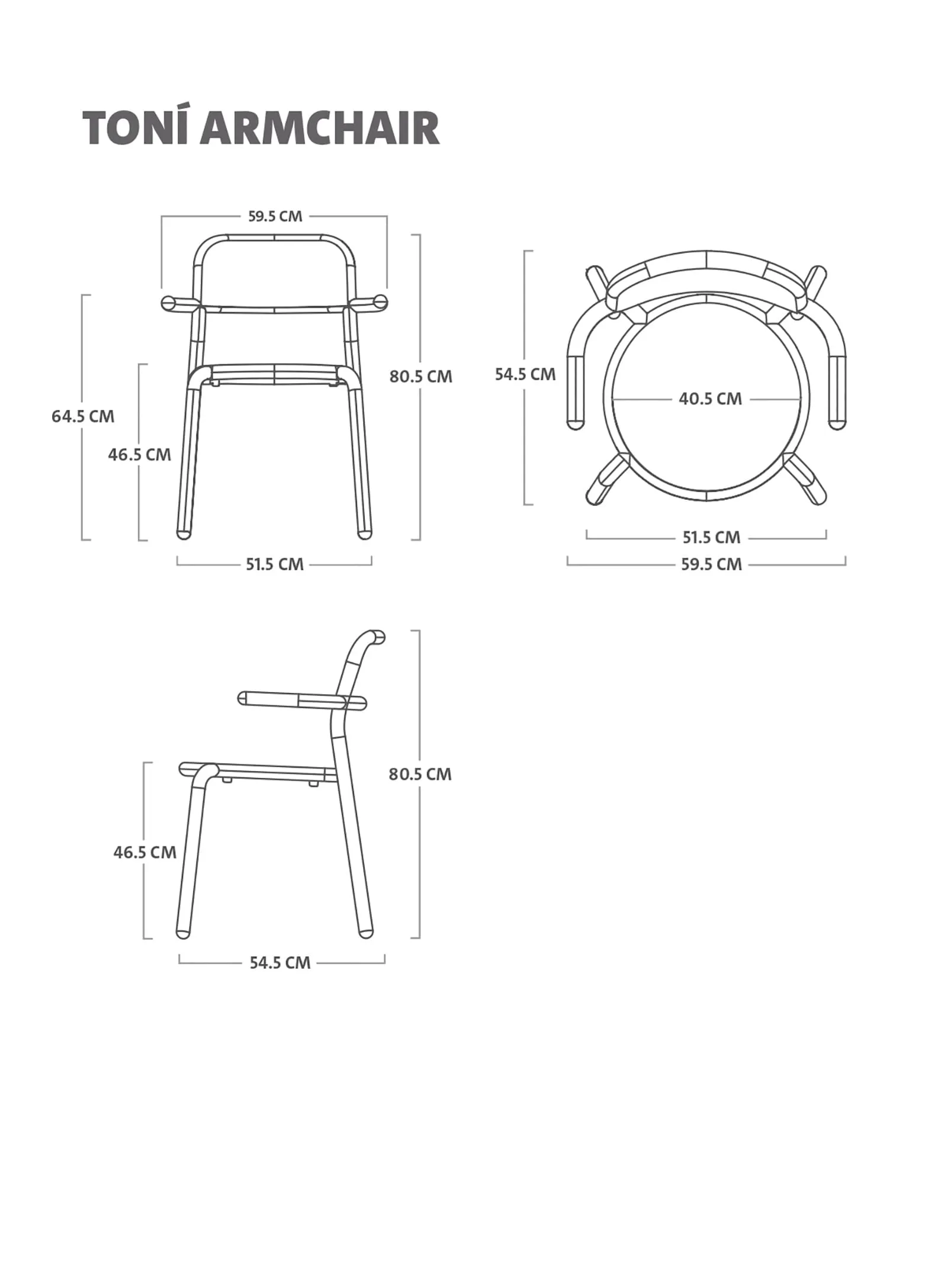 Toní Tavolo Dining Set<br> 1 Table   6 Chairs