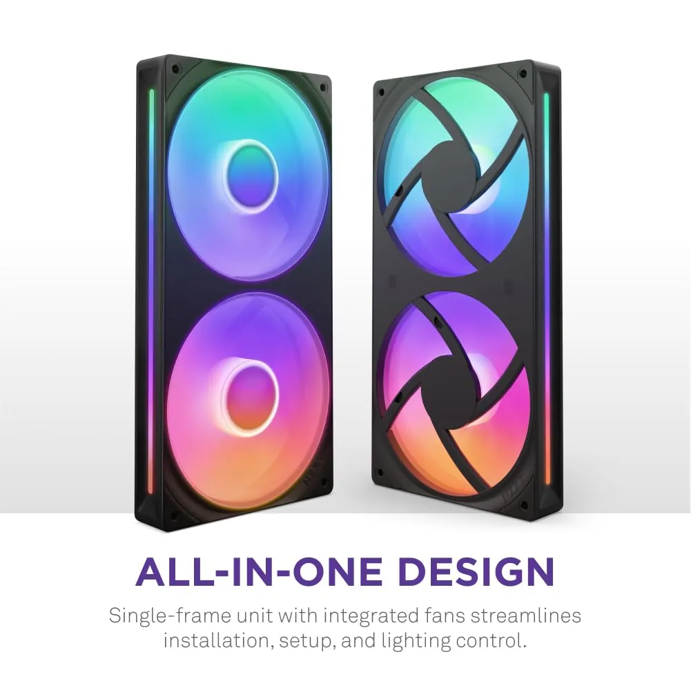U240 RGB Core Single Frame Fan - Single Pack - Black