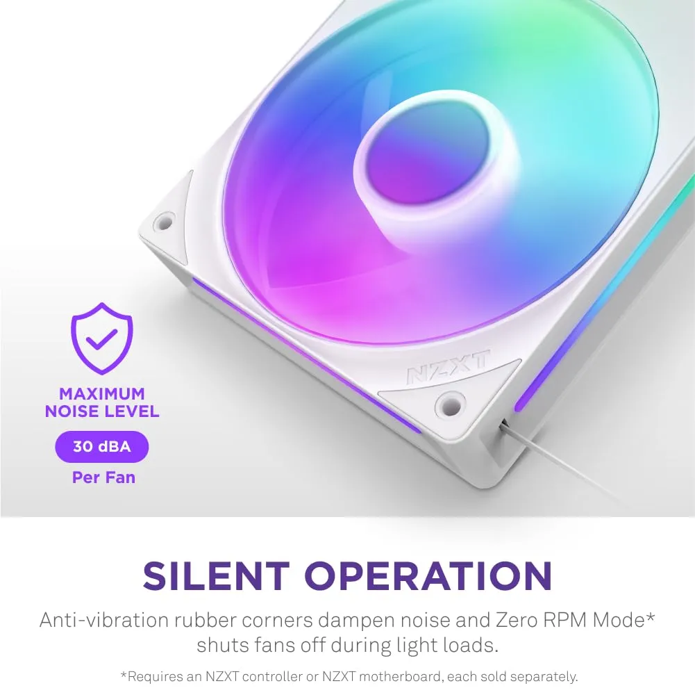 U360 RGB Core Single Frame Fan - Single Pack - White
