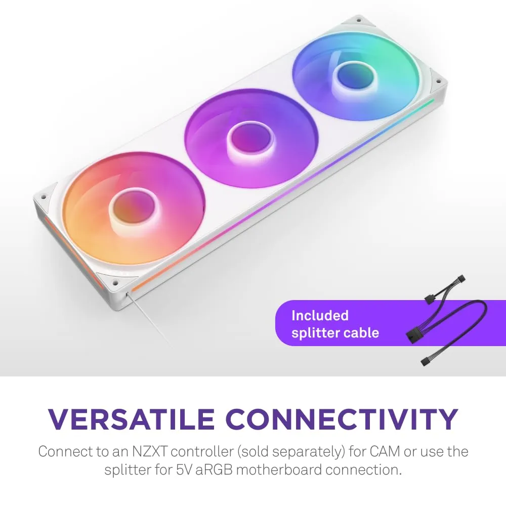 U360 RGB Core Single Frame Fan - Single Pack - White