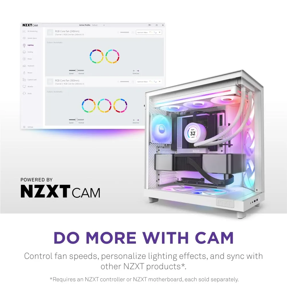 U360 RGB Core Single Frame Fan - Single Pack - White