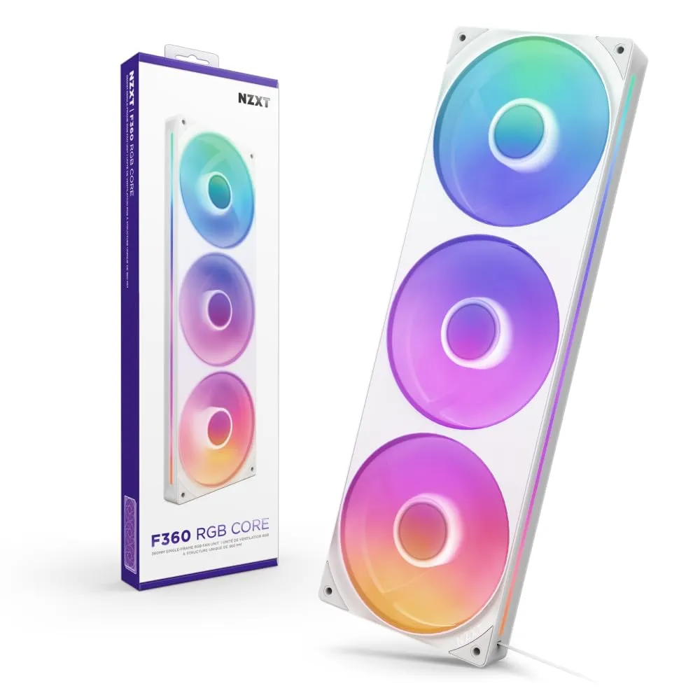 U360 RGB Core Single Frame Fan - Single Pack - White