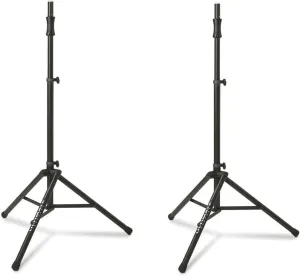 Ultimate Support TS-100B (2-Pack) Lift-Assist Aluminum Tripod Speaker Stands