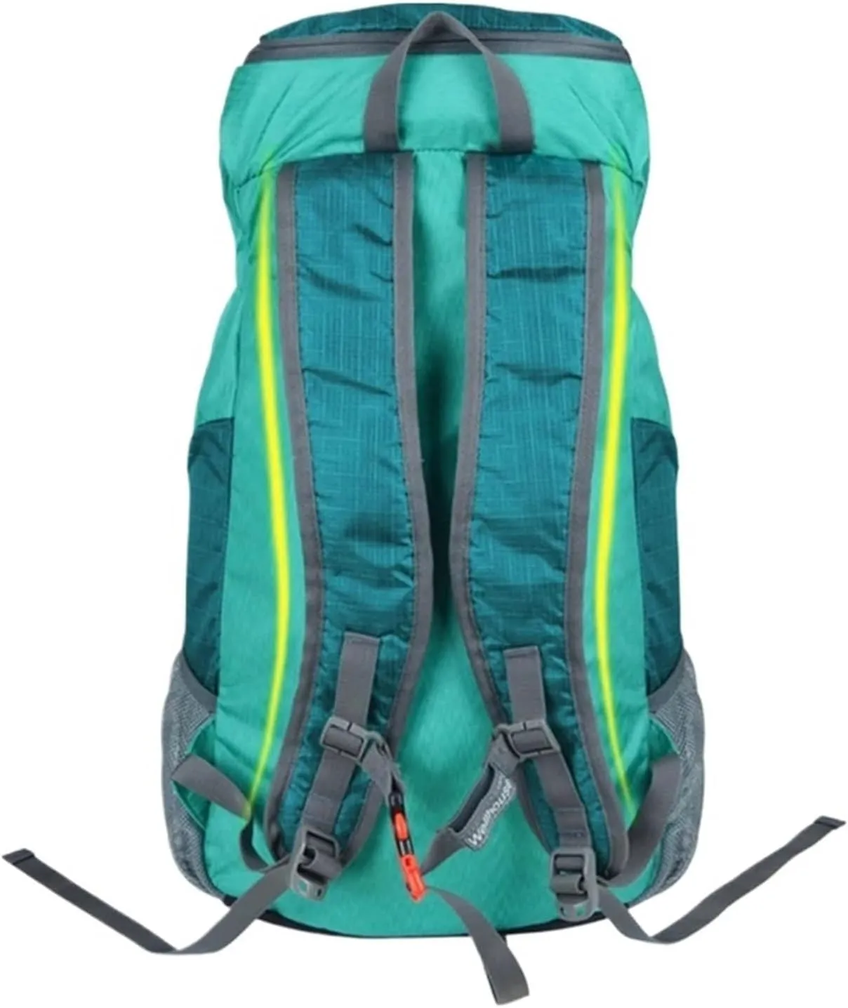 Ultralight Camping Backpack Outdoor Sports Bags Mountain Pocket Hiking Rucksack Daypack Traveling Cotton Canvas Bag(Blue color)