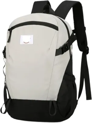Ultralight Camping Backpack Outdoor Sports Bags Mountain Pocket Hiking Rucksack Daypack Traveling Cotton Canvas Bag(GRAY)