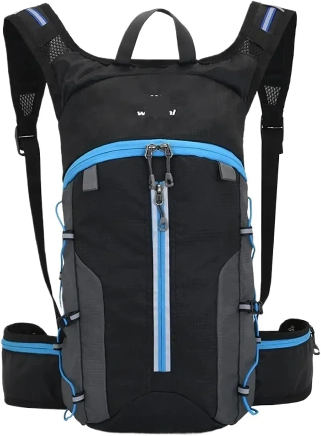 Ultralight Camping Backpack Outdoor Sports Bags Mountain Pocket Hiking Rucksack Daypack Traveling Cotton Canvas Bag(Orange 10L)