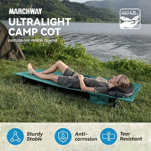 Ultralight Folding Tent Camping Cot Bed,Portable Compact for Outdoor Travel