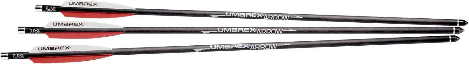 Umarex AirSaber Carbon Fiber Arrows for PCP Arrow Gun Air Rifle, 6 Pack