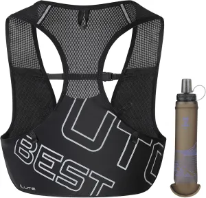 UTOBEST Running Vest for Women Men, Ultra-Light Minimalist Hydration Vest, Breathable Reflective Running Gear for Trail Hiking Jogging