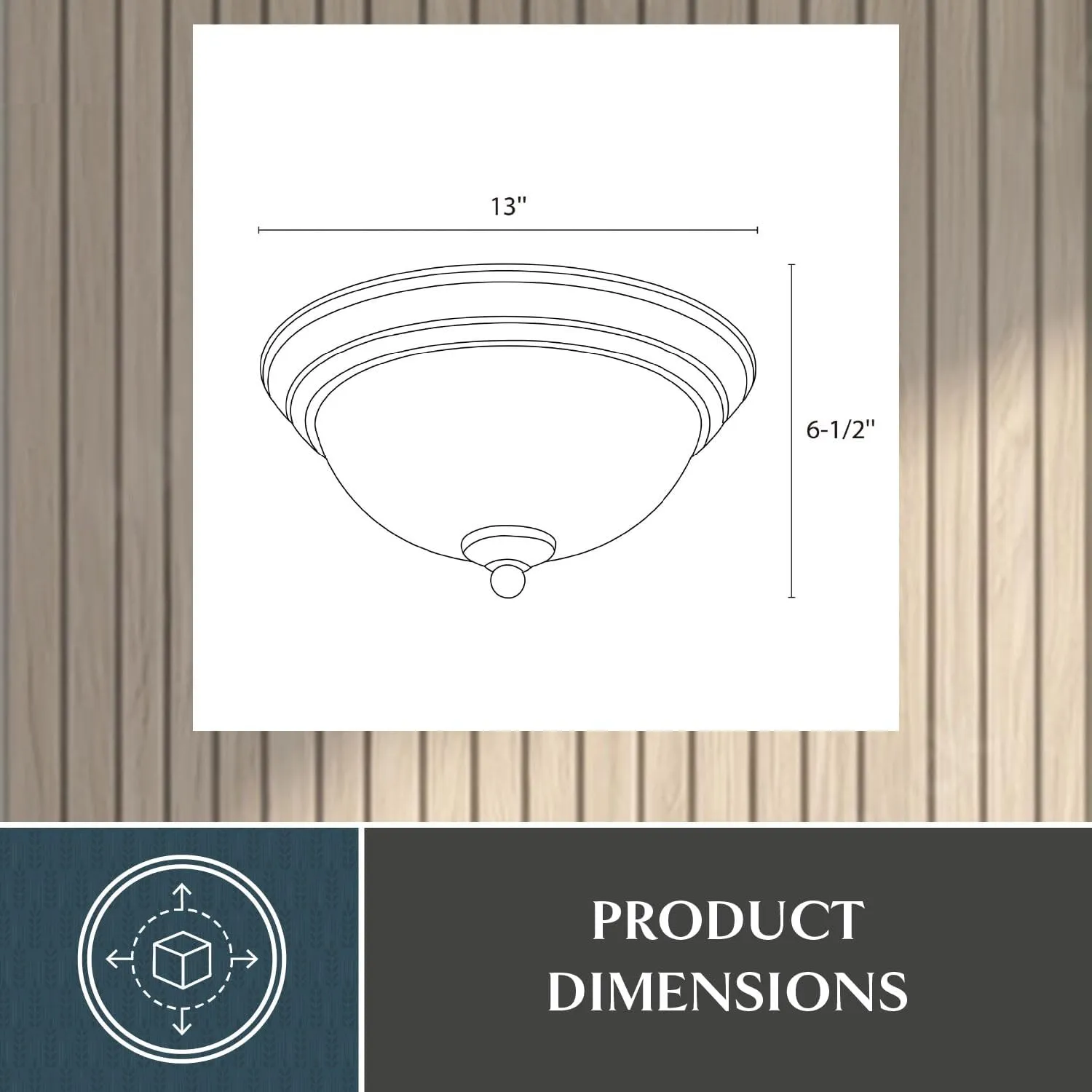 VAXCEL Stevens 2-Pack 13-in W LED Nickel Transitional Flush Mount Ceiling Light Fixture White Alabaster Glass
