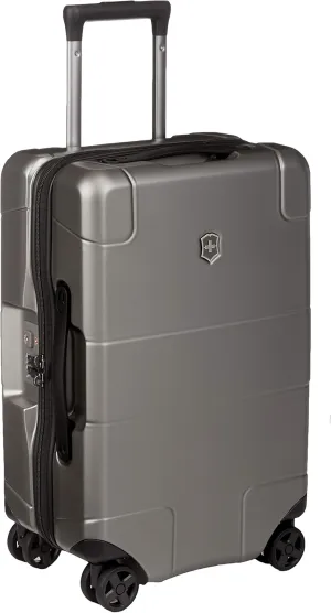 Victorinox Lexicon Hardside Expandable Spinner Luggage, Titanium, Carry-On, Frequent Flyer (22") (602102)