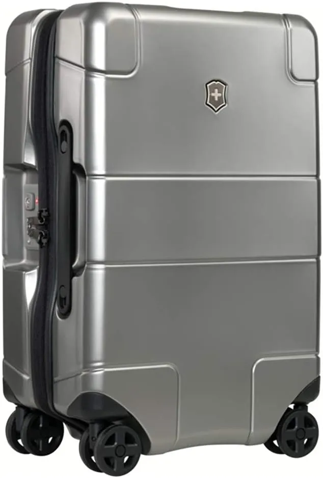 Victorinox Lexicon Hardside Expandable Spinner Luggage, Titanium, Carry-On, Frequent Flyer (22") (602102)