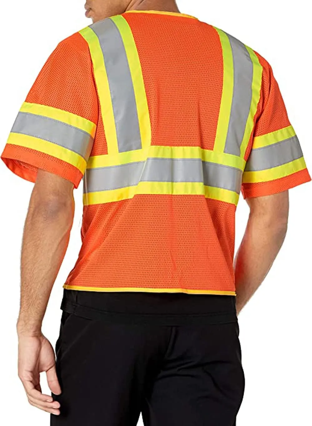 Viking Class 3 Hi Vis Safety Vest - Durable T Reflective Vest with Vi-Brance Reflective Material; ANSI/ISEA Compliant
