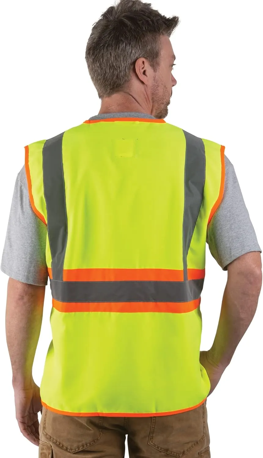Walls Mens Hi-vis Ansi Ii Premium Safety Vest