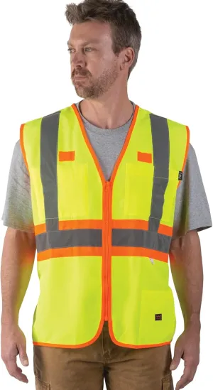 Walls Mens Hi-vis Ansi Ii Premium Safety Vest