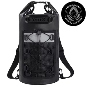 Waterproof Backpack Drybag 30LT Black - Stealth Ops Gear