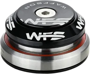 WFS HY638 Full Integrated Headset 1 1/8-1.5 inch 7.8mm Tapered Top Cone, Black, HS07ZQLBK