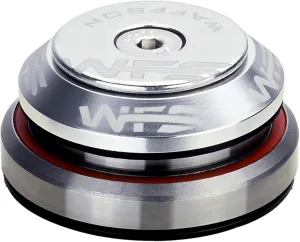 WFS HY638 Full Integrated Headset 1 1/8-1.5 inch 7.8mm Tapered Top Cone, Silver, HS07ZQSIL