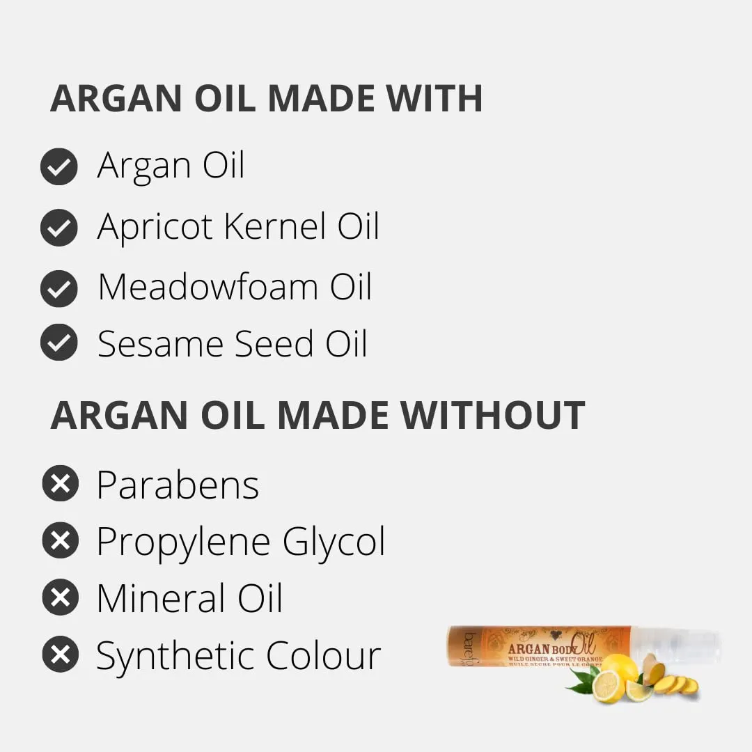 Wild Ginger & Sweet Orange Bundle: Instant Hand Repair (3 oz), Mini Instant Hand Repair (1 oz), Argan Body Oil (0.27 oz)