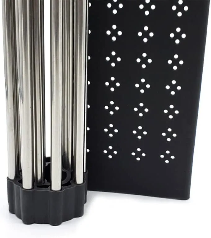 with Large Rack Up Drying Roll Personalized Stainless for Home Holder Kitchen Dish Steel Limited edition range Utensil