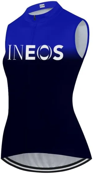 Women's Cycling Jersey Sleeveless Bike Vest Riding Shirts Bicycle Clothing Biking Tank Tops with Pockets