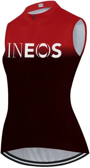 Women's Cycling Jersey Sleeveless Bike Vest Riding Shirts Bicycle Clothing Biking Tank Tops with Pockets