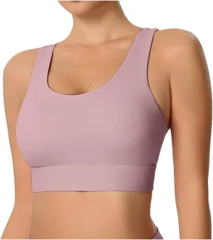 Women's Sexy Large Size Integrated High Strength Shockproof Yoga Running Fitness Sports Bra Tight Sports Bras for