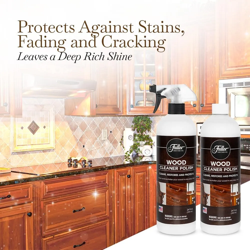 Wood Cleaner Polish with Sprayer