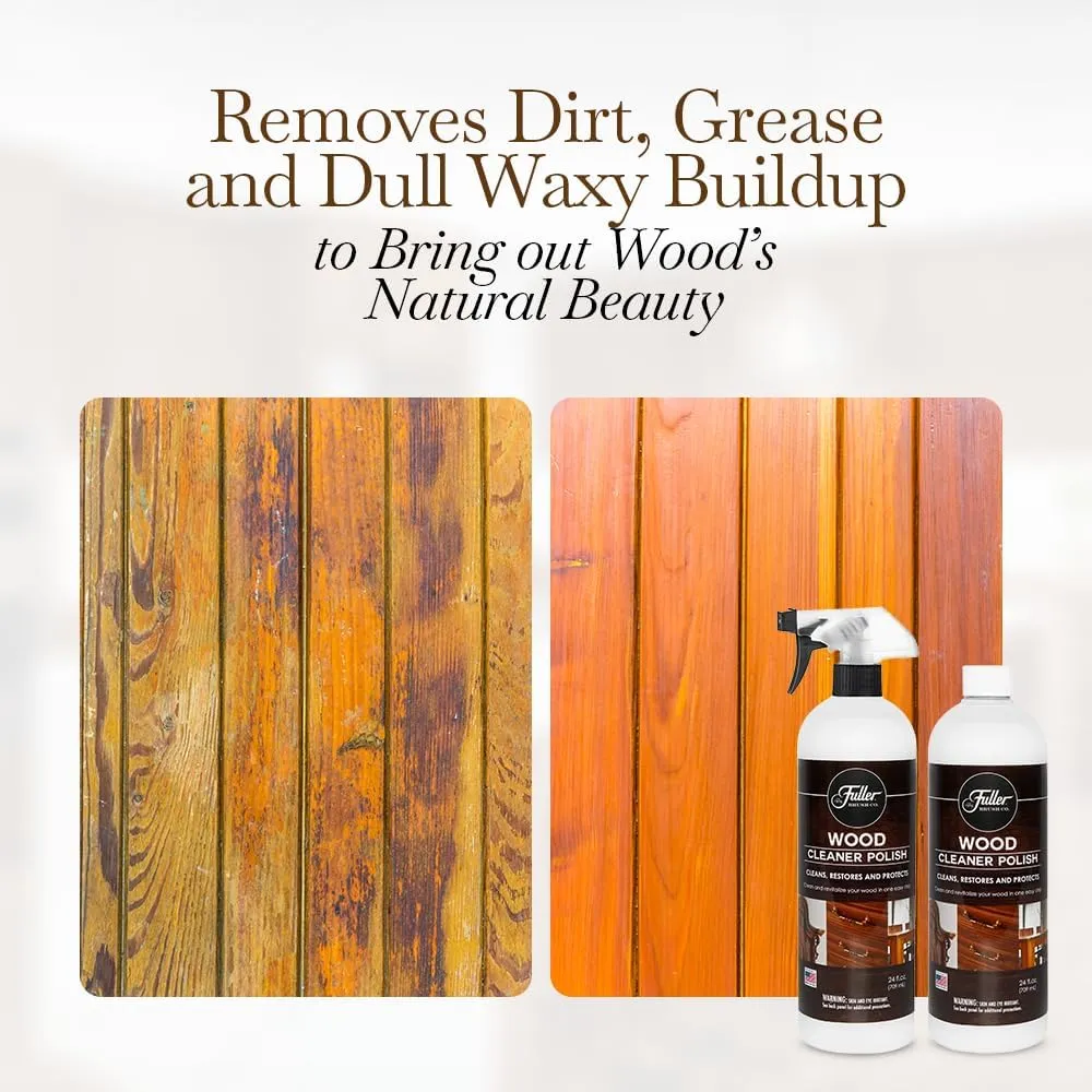 Wood Cleaner Polish with Sprayer