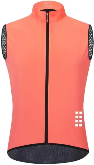 WOSAWE Cycling Vest Running Windbreaker Ssleeveless Safety Shirts Reflective Gilet