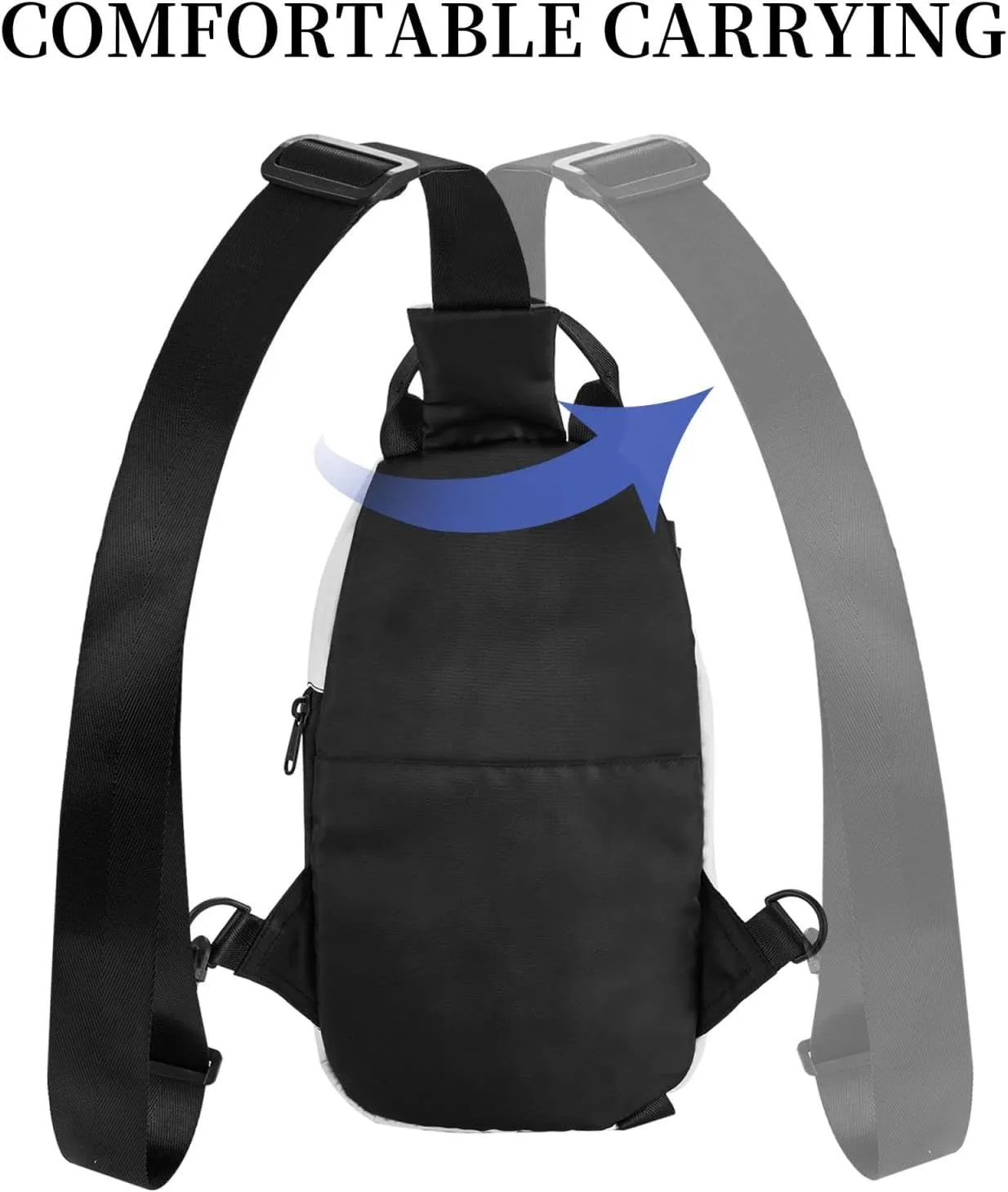 WURTON Gears Clock Bronze Century Print Crossbody Backpack Cross Pack Lightweight Sling Bag Travel, Hiking