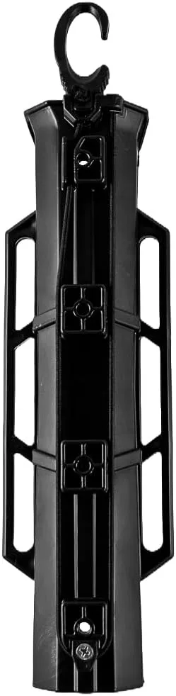 YakAttack TetherTube Rod Holder with Leash & Mounting Hardware - Single or Two Pack | Rod Holder for Kayak Fishing | Fits BlackPak Pro Only | Kayak Rail Accessories | Spinning & Casting Compatible