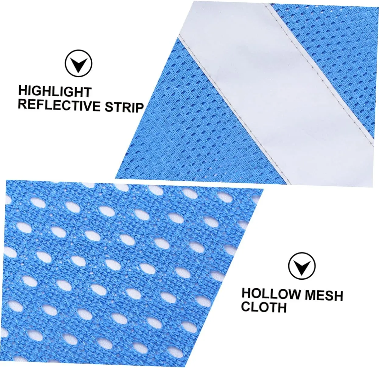 Yardwe 12 Pcs Reflective Running Shirt Reflective Clothing Man Car