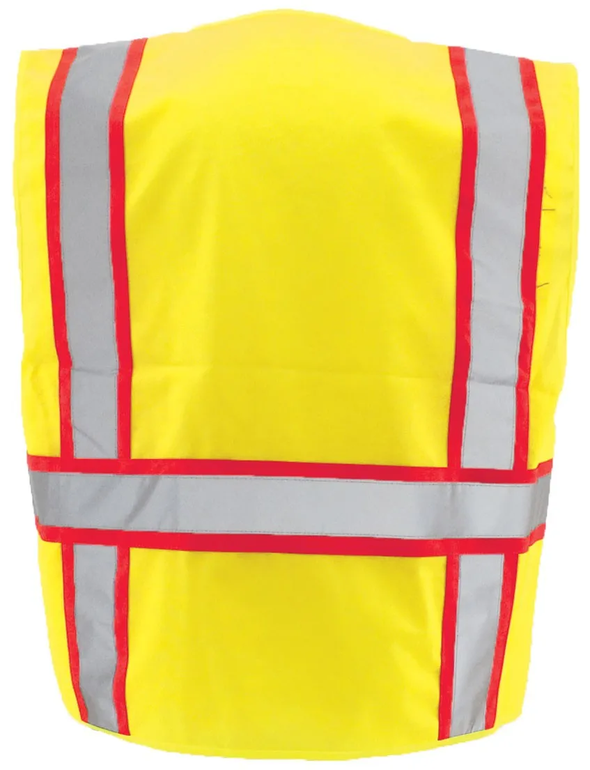 YELLOW REFLECTIVE SAFETY VEST