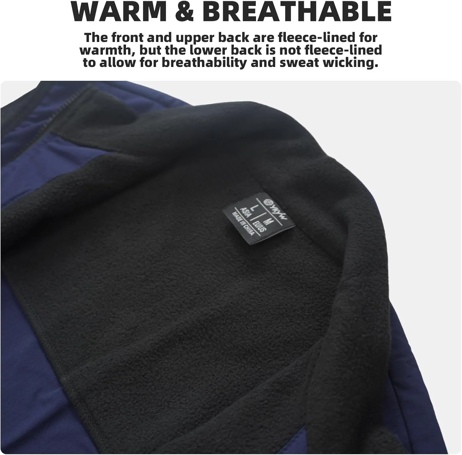 YKYWBIKE Cycling Vest for Men Sleeveless Cycling Jacket Fleece Biking Vest Ykk Full Zip Cycling Gilet Windproof Bike Vest